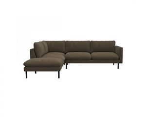 Flexlux Ecksofa Bolzano, Skandinavisches Design, In hochwertiger Verarbeitung