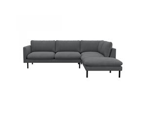 Flexlux Ecksofa Bolzano, Skandinavisches Design, In hochwertiger Verarbeitung