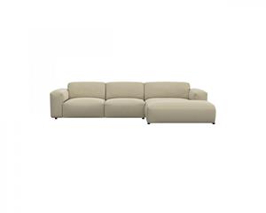 Flexlux Ecksofa Lucera, Skandinavisches Design, In hochwertiger Verarbeitung