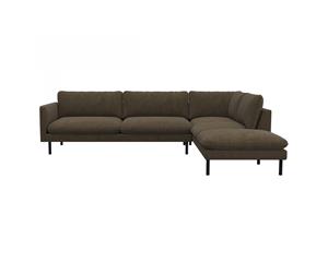 Flexlux Ecksofa Bolzano, Skandinavisches Design, In hochwertiger Verarbeitung