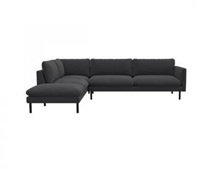 Flexlux Ecksofa Bolzano, Skandinavisches Design, In hochwertiger Verarbeitung