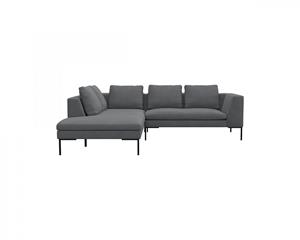 Flexlux Ecksofa Loano, Skandinavisches Design, In hochwertiger Verarbeitung