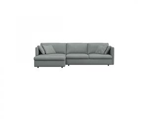 FLEXLUX Hoekbank Lovane Zacht en zeer comfortabel, grote zitdiepte op koudschuim, inclusief sierkussen
