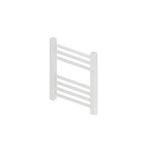 Boss & wessing Designradiator  Vertico Multirail 36x40 cm Wit Zij-Onderaansluiting