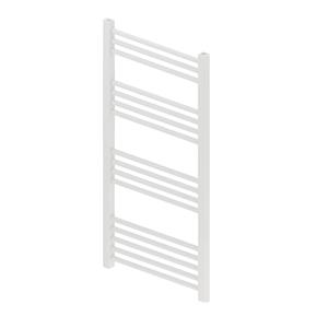 Bws Designradiator Boss & Wessing Vertico Multirail 100x40 cm Wit Zij-Onderaansluiting