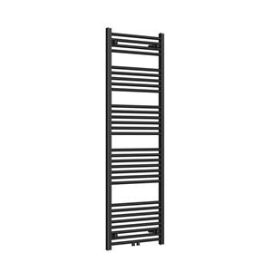 Boss & wessing Radiator  Saniro 60x160cm Middenaansluiting Mat Zwart