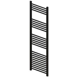 Boss & wessing Radiator  Wingrave 160x50 cm Mat Zwart Zij-Onderaansluiting (794 Watt)