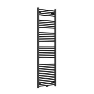 Boss & wessing Radiator  Saniro 60x180cm Middenaansluiting Mat Zwart