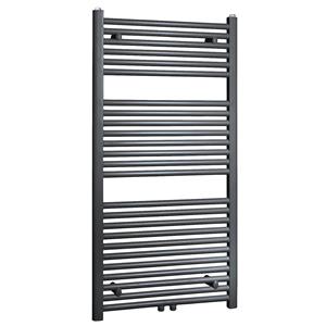 Boss & Wessing Radiator  Emma 118,5x60 cm Midden-Onder Aansluiting Antraciet (830 Watt)