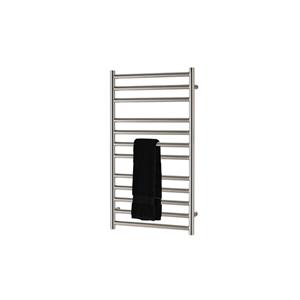 EH Design Radiator Athena 50x120 cm Geborsteld RVS