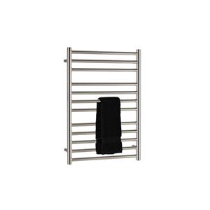 EH Design Radiator Athena Met Digitale Thermosstaat 60x120 cm Geborsteld RVS