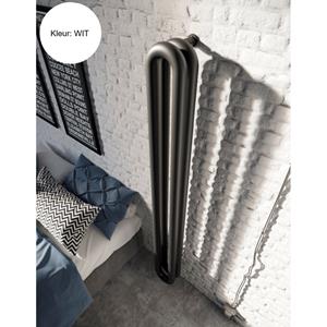 Instamat Designradiator  Tubone-V 150x21x22cm Incl. Aansluitset Wit