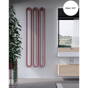 Instamat Designradiator  Tubone-V 150x67x14cm Incl. Aansluitset Wit