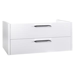 Boss & wessing Onderkast  Mega 120x45x50cm Hoogglans Wit