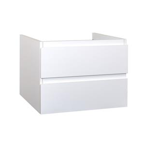 Boss & Wessing Badkamermeubelset  Sally 100 cm Twee Soft-Close Lades Mat Wit