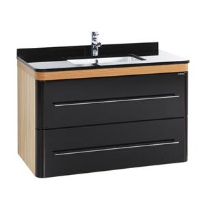 Boss & wessing Onderkast  Piano 101x85x53cm Zwart Bruin