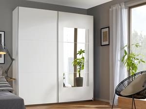 Mobistoxx Kast JASPY met 2 schuifdeuren 175 cm wit