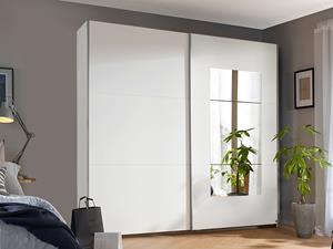 Mobistoxx Kast JASPY 2 schuifdeuren 218 cm wit