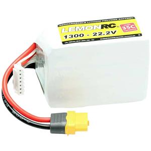 LemonRC Modellbau-Akkupack (LiPo) 22.2V 1300 mAh Zellen-Zahl: 6 35 C Softcase XT60