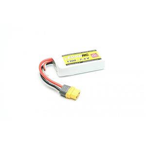 LemonRC Modellbau-Akkupack (LiPo) 7.4V 1300 mAh Zellen-Zahl: 2 35 C Softcase XT60