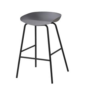 Huisenthuis.nl Barkruk Mickey Grijs - Set van 4