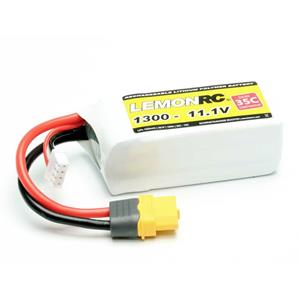 LemonRC Modellbau-Akkupack (LiPo) 11.1V 1300 mAh Zellen-Zahl: 3 35 C Softcase XT60