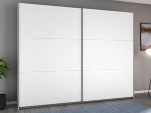 Mobistoxx Kledingkast AYOSO 2 schuifdeuren 261 cm wit