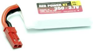redpower Red Power Modellbau-Akkupack (LiPo) 3.7V 350 mAh 25 C Softcase JST, BEC