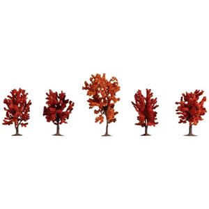 25625 Set bomen Herfstbomen 80 tot 100 mm 5 stuk(s)