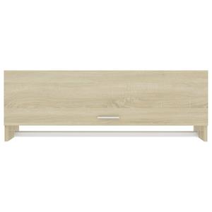VidaXL Kledingkast 100x32,5x35 cm spaanplaat sonoma eikenkleurig