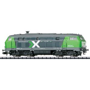 MiniTrix T16253 Diesellocomotief serie 225 van de AIXrail