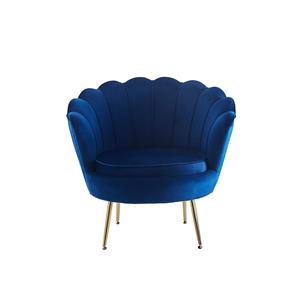 Huisenthuis.nl Fauteuil Chanelle Donkerblauw