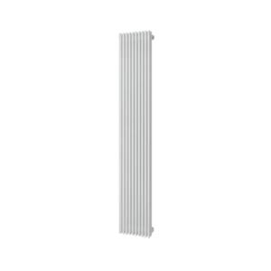 Boss & Wessing Handdoekradiator Aika Retta 1800 x 295 mm Wit structuur