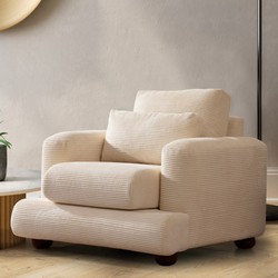 Atelier Del Sofa Fauteuil River ribstof | 