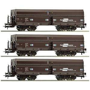Roco 77019 H0 3er-Set Selbstentladewagen der ÖBB