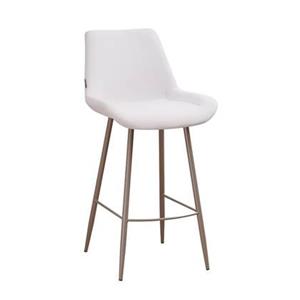 Bronx71 Scandinavische barkruk Maud gerecyclede stof beige 72 cm