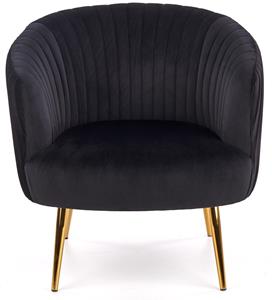 Home Style Fauteuil Crown in zwart
