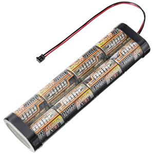 Reely Modellbau-Akkupack (NiMh) 9.6V 2400 mAh Zellen-Zahl: 8 Sub-C Sub-C Stick Graupner