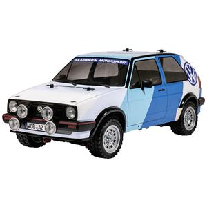Tamiya 1:10 RC auto Elektro Rallywagen 1:10 RC Volkswagen Golf MK2GTI 16VRally Brushed 4WD Bouwpakket MF-01X