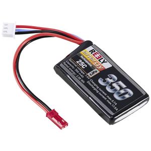 Reely Modellbau-Akkupack (LiPo) 7.4V 350 mAh Zellen-Zahl: 2 25 C Softcase BEC