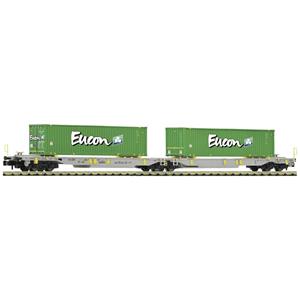 Fleischmann 825028 N dubbele tasje met scharnierwagen T2000 van de AAE