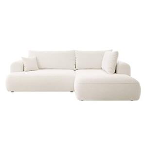NADUVI Collection Hoekbank Philipa Big rechts bouclé met slaapfunctie | 