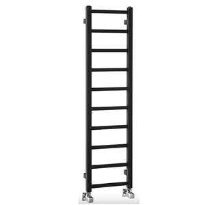 Sapho Designradiator  Metro Light 30x114 cm Mat Zwart