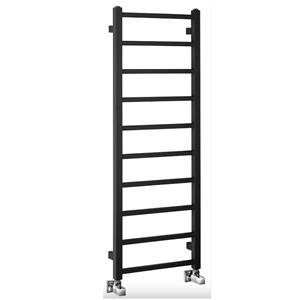 Sapho Designradiator  Metro Light 40x114 cm Mat Zwart