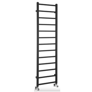 Sapho Designradiator  Metro Light 40x150 cm Mat Zwart