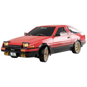 1:18 RC auto Elektro Straatmodel AE86 Sprinter Trueno Scale Drift Rood Brushed Achterwielaandrijving RTR 2,4 GHz Incl. accu en laadkabel