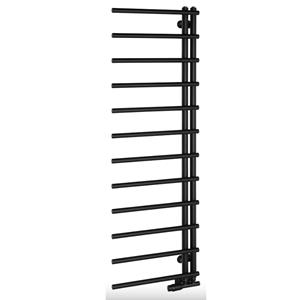 Sapho Designradiator  Justina 50x151 cm 410W Mat Zwart