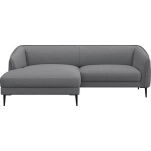 FLEXLUX Ecksofa "Belle", Skandinavisches Design, In hochwertiger Verarbeitung