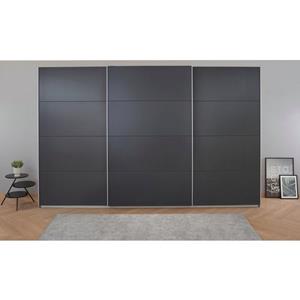 rauch Zweefdeurkast Kleiderschrank Schrank Garderobe KOLUNA mit Dekor-Front inclusief 2 binnenladen en extra legplanken made in germany