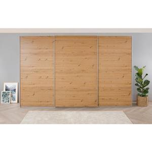 rauch Zweefdeurkast Kleiderschrank Schrank Garderobe KOLUNA mit Dekor-Front inclusief 2 binnenladen en extra legplanken made in germany